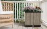 Signature Square Planter  - Ashwood Brown