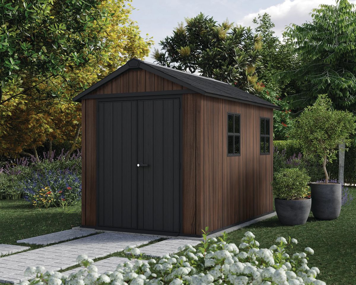 Signature Apex Shed 7.5x9ft - Rosewood