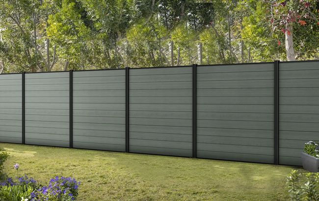 Fence Kit with 240cm Post  - Green