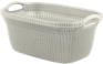 סל כביסה KNIT סרוג 40 ליטר - לבן