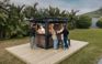 Signature Outdoor Garden Bar - Rosewood