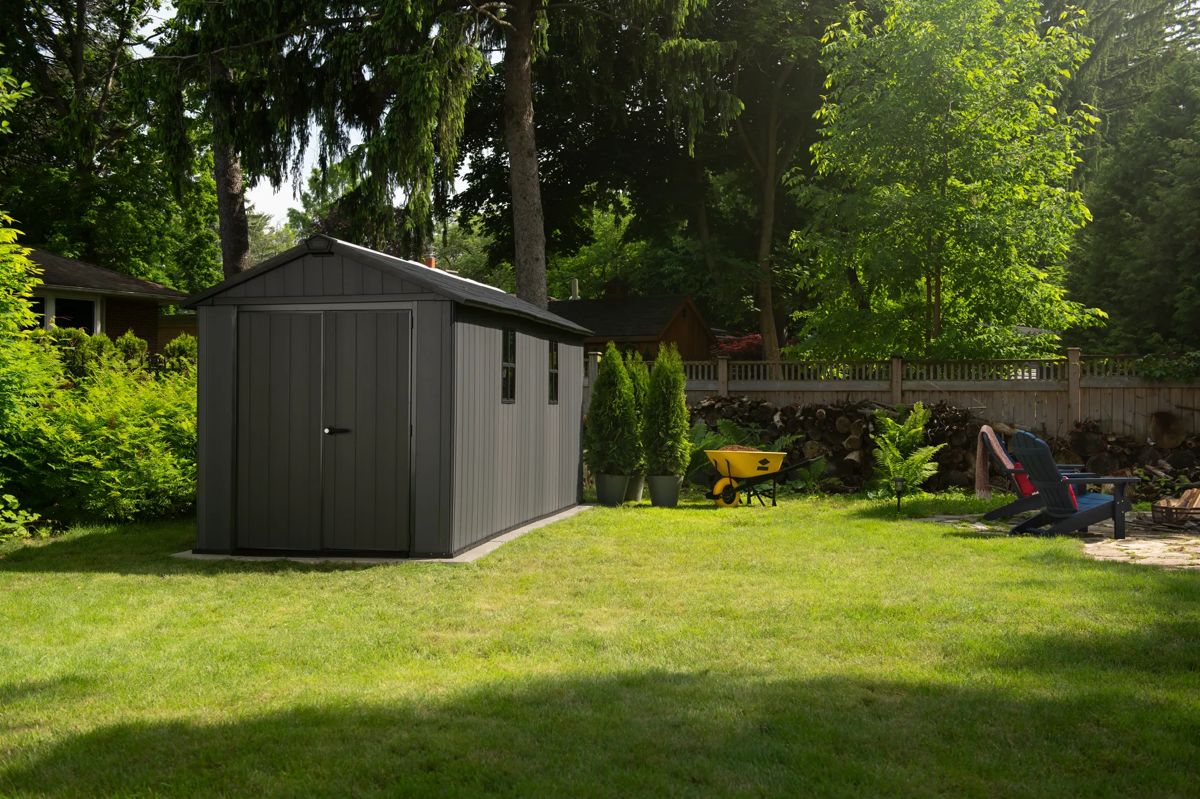 Caseta de exterior Newton Plus 7515 - 230x476x246 cm y 10 m2