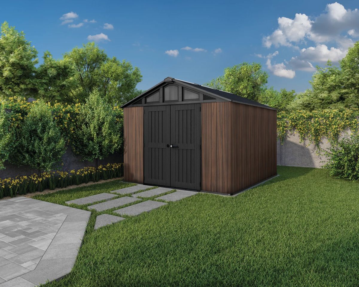 Signature Summit 10x11.5ft Shed - Rosewood