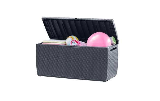 ארגז אחסון 305 ליטר קפרי Capri - אפור כהה