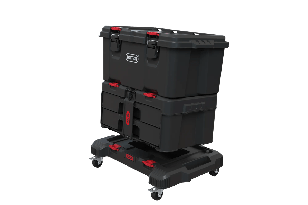 Stack & Roll Dolly 4-Wheel Rolling Base - Keter Canada