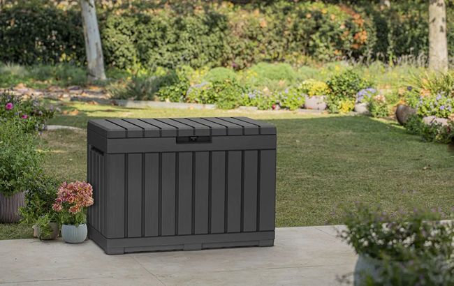 Kentwood 50 Gallon Storage Box Gray - Keter US