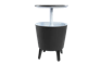 Coolbar Partytisch – 49,5 × 49,5 × 57 cm - Weiss