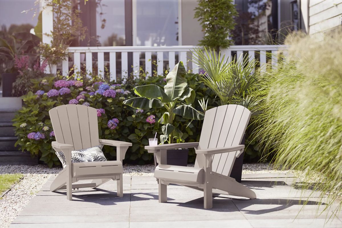 Troy Adirondack Tuinstoel - set van 2 - Soft Beige