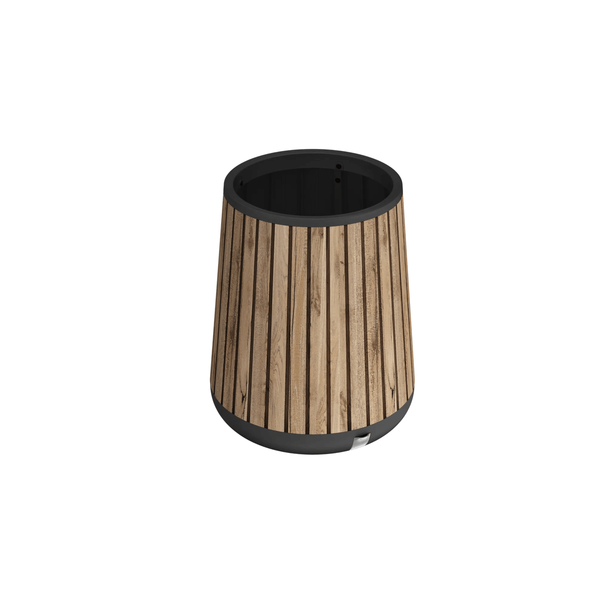 Jardinière conique Signature – Brun pin – Keter Canada