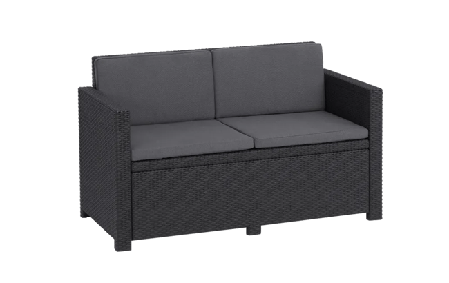 Monaco 4 Seater Lounge Set - Grey