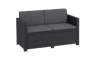 Monaco 4 Seater Lounge Set - Grey