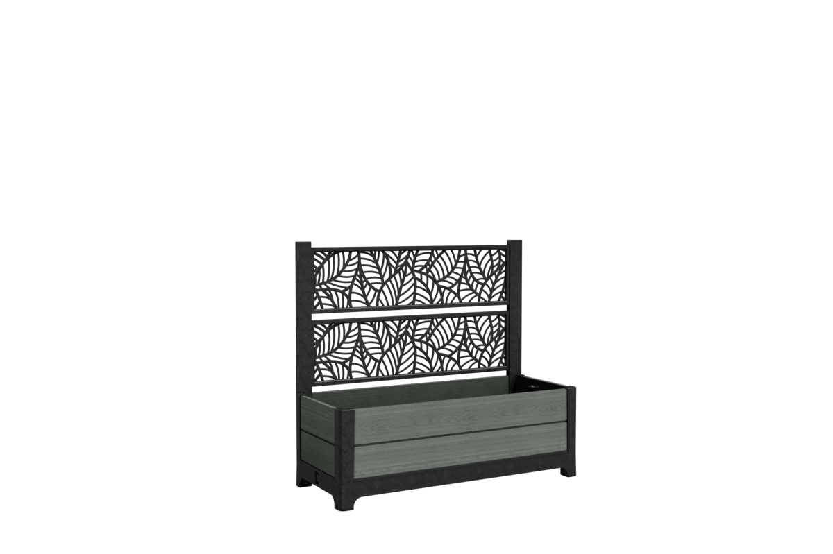 Tulip 26 Gallon Privacy Screen Planter - Green - Keter CA