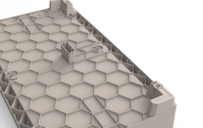 ארון שירות גרוב נמוך - בז&#039; thumbnail