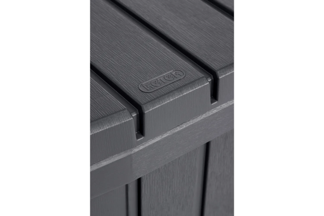 ארגז אחסון קנטווד 350 ליטר - אפור גרפיט