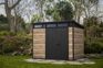 Signature Pine Brown Large Storage Shed - 9x7 Shed - Keter US