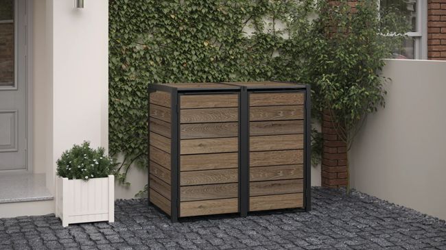 240L Bin Hideaway - Walnut Brown