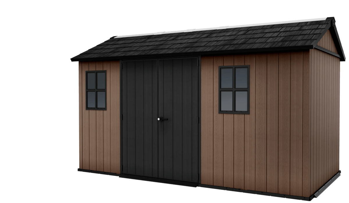Caseta de exterior Newton Plus 1375 - 230x413x246 cm y 8,6 m2
