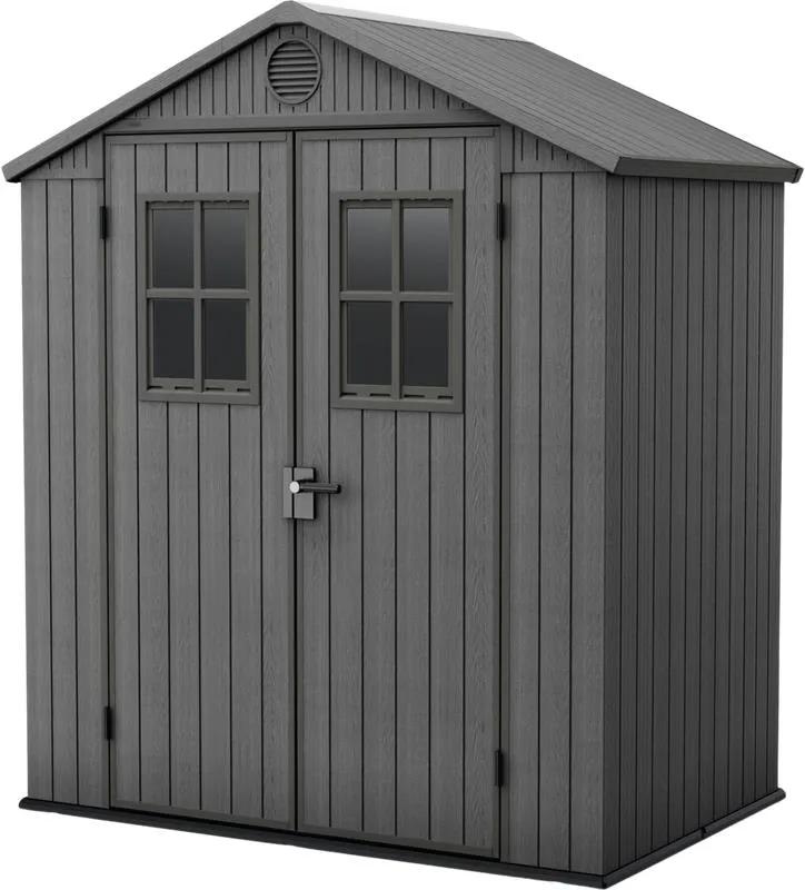 Darwin 64 Tuinhuis - 190x122x221cm - Grijs