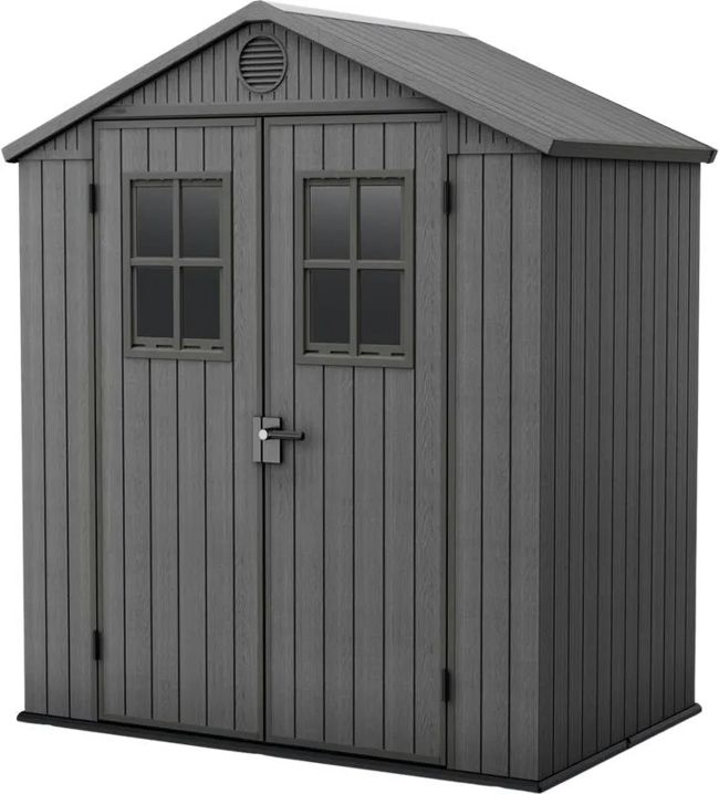 Darwin 64 Tuinhuis - 190x122x221cm - Grijs