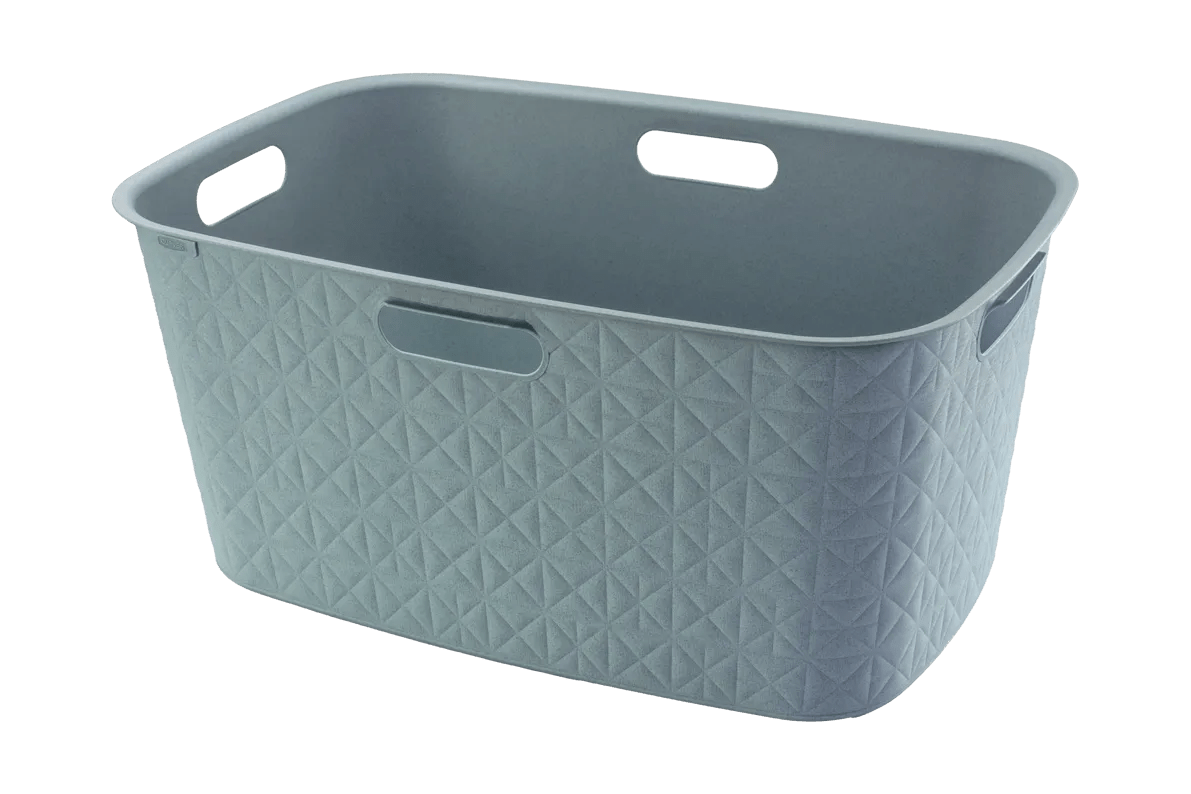 סל כביסה סופטקס 45 ליטר - כחול