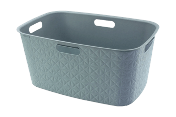 סל כביסה סופטקס 45 ליטר - כחול - קולקציית סופטקס | Softex