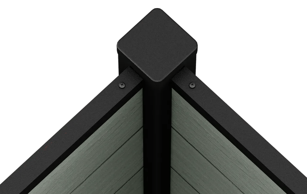 Fence Kit with 240cm Post  - Green
