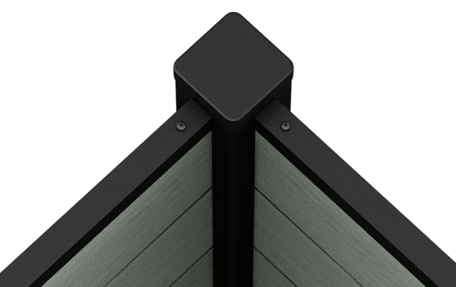 Fence Kit with 240cm Post  - Green