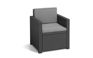 Monaco 4 Seater Lounge Set - Grey