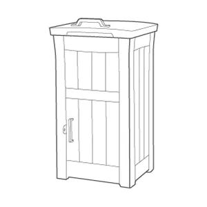 Weather-Resistant Brown Package Delivery Box - Keter US