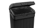 Baltimore Black Outdoor Trash Can - Keter US