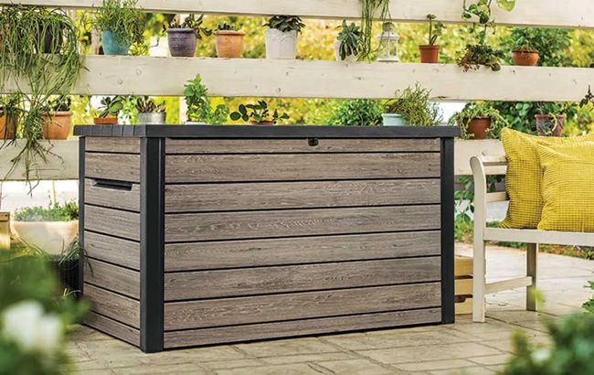 Signature 870L Storage Box - Ashwood Brown