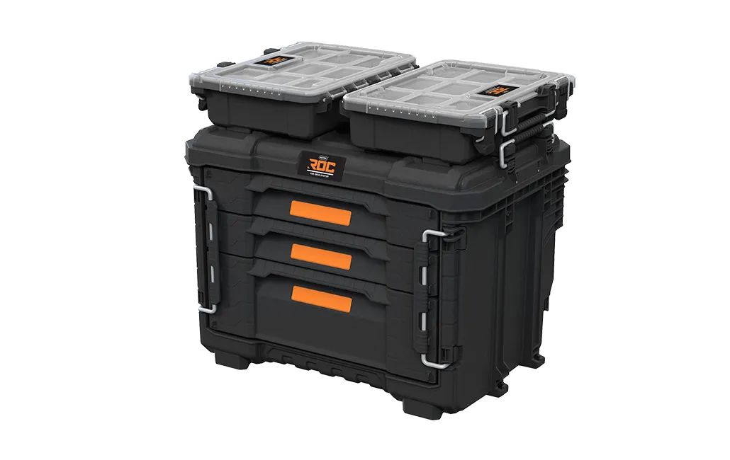 3 Cajones de almacenamiento ROC Pro Gear 2.0 XL - Negro