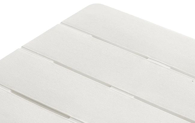 White Chaise Square Small Outdoor Side Table - Keter US