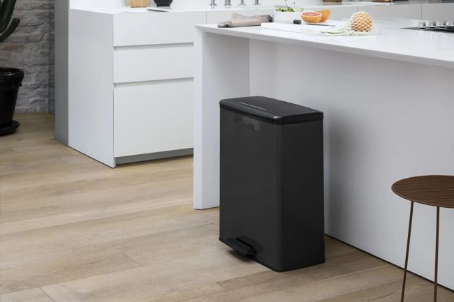 Decobin Duo Prullenbak 26L+26L - Zwart