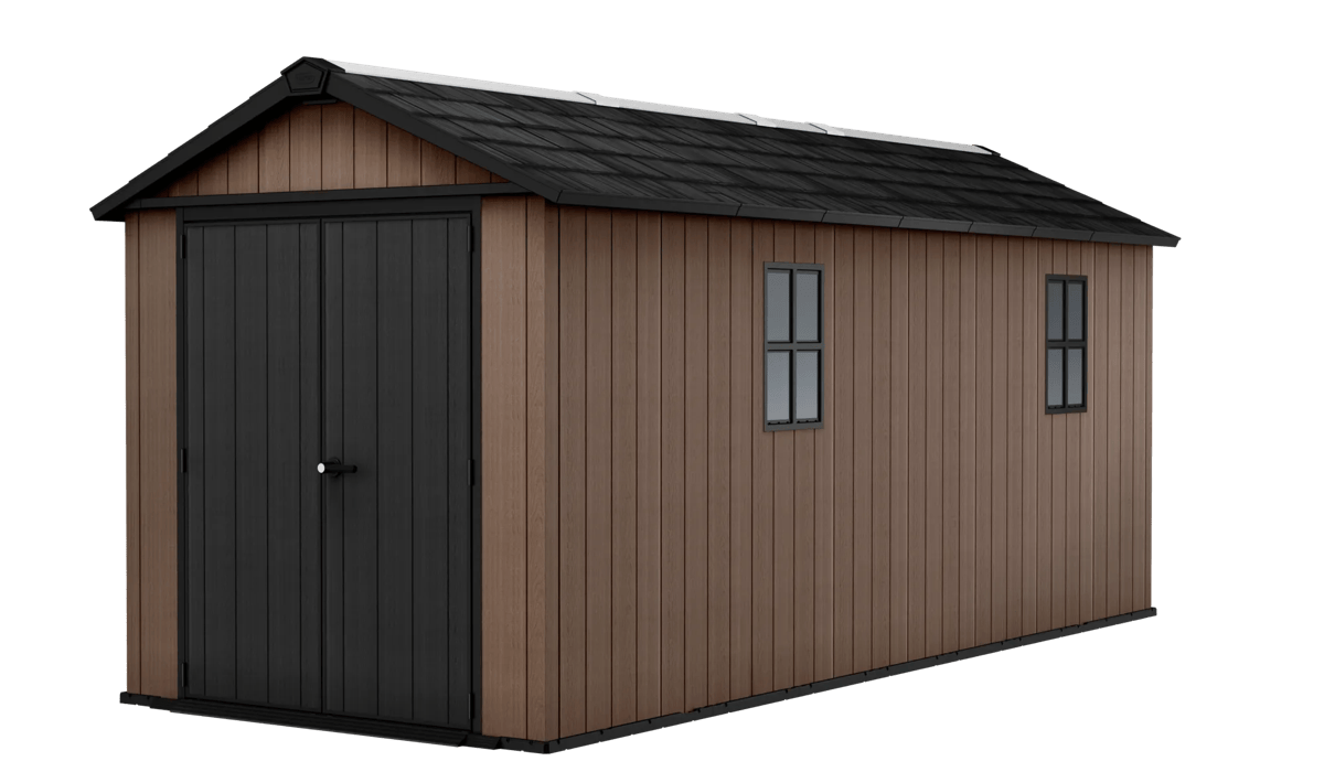 Caseta de exterior Newton Plus 7517 - 230x539x246 cm y 11,2 m2
