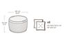 Circa 37 Gallon Storage Deck Box - White - Keter US