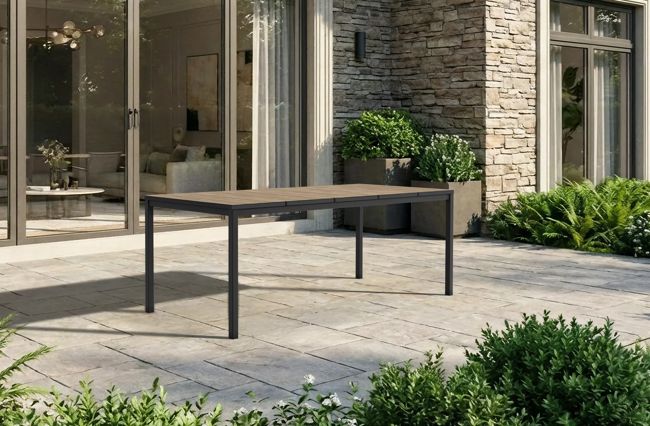 Porto Nova Tafel 200x95x75cm - Ashwood