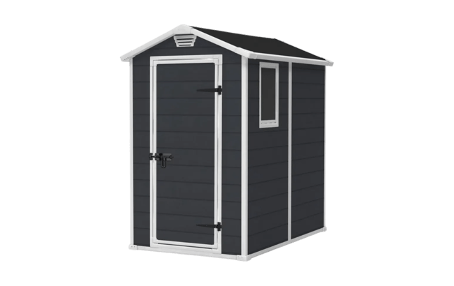 Manor 46 Tuinhuis - 130x192x198cm - Donker grijs