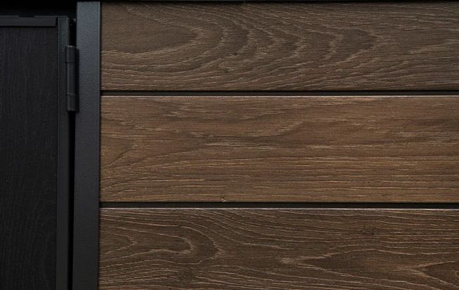 Signature Walnut Brown Large Storage Shed - 11x7 Shed - Keter US