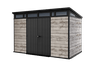 Signature Coastal Grey Large Storage Shed - 11x7 Shed - Keter US