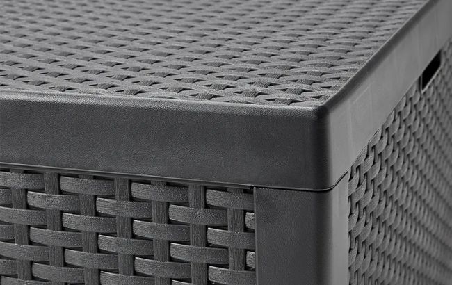 Arica Aufbewahrungstisch – 79x59x42 cm - Grau