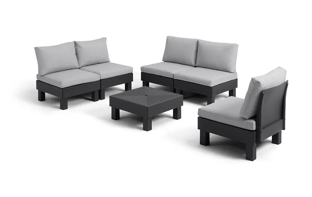 Conjunto de exterior de 5 plazas Elements