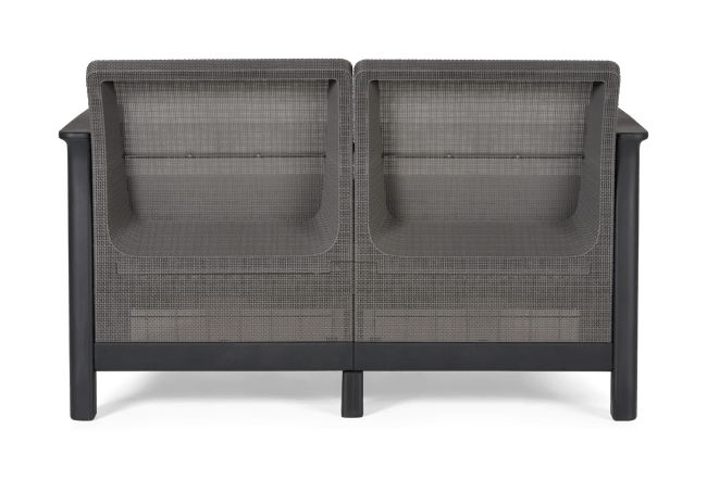 Scandi Linea 2-zits Loungebank  - Lichtgrijs