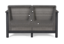 Scandi Linea 2-zits Loungebank  - Lichtgrijs