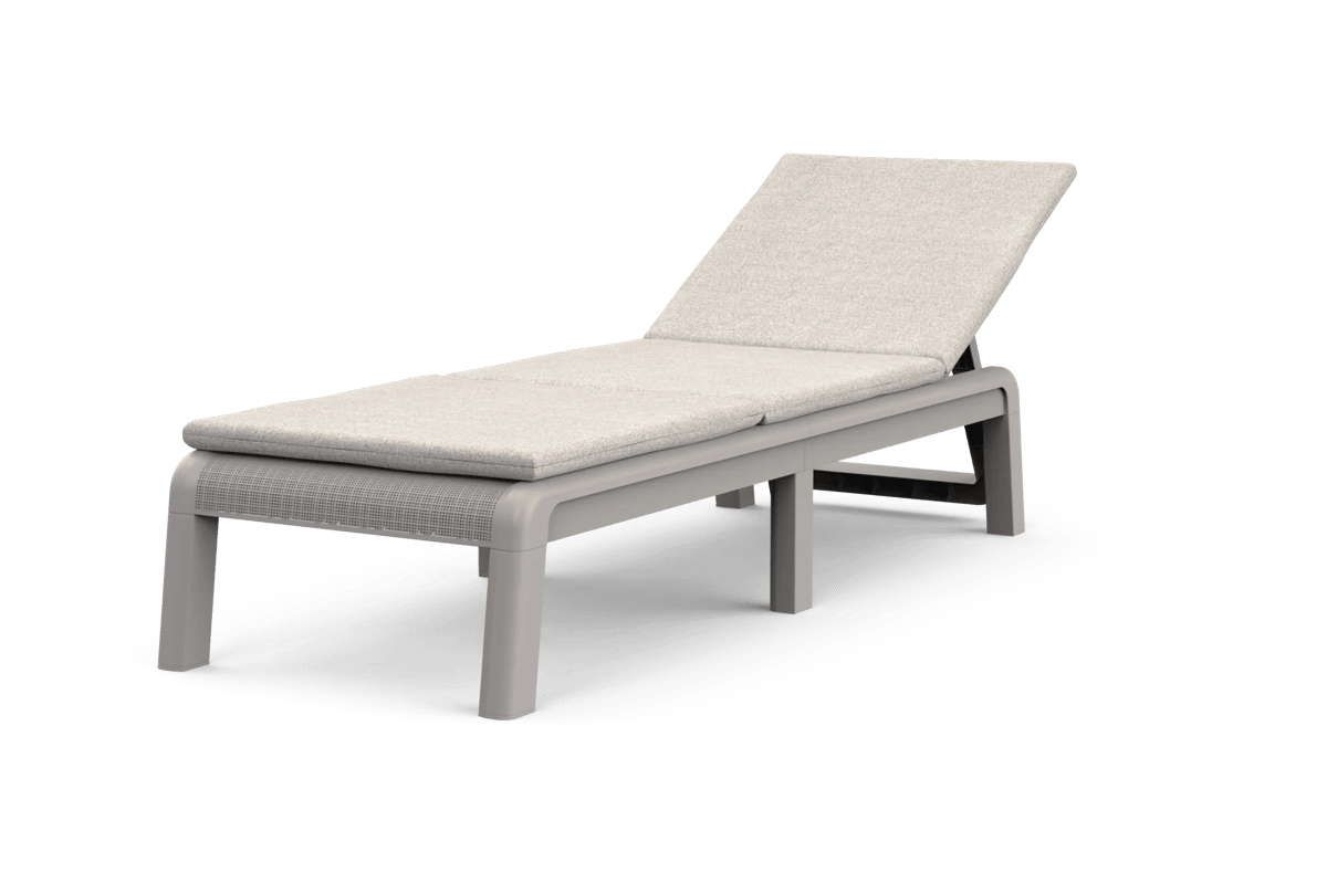 Mallorca Ligbed - 58x187.5x29cm  - Soft Beige
