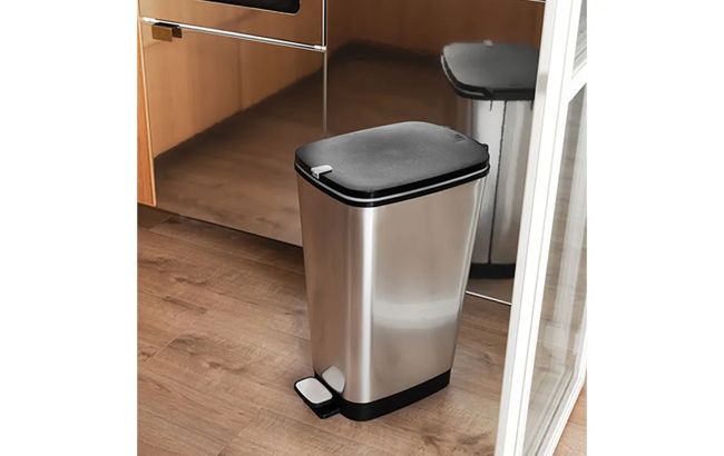 פח אשפה שיק עם פדל 50 ליטר - 