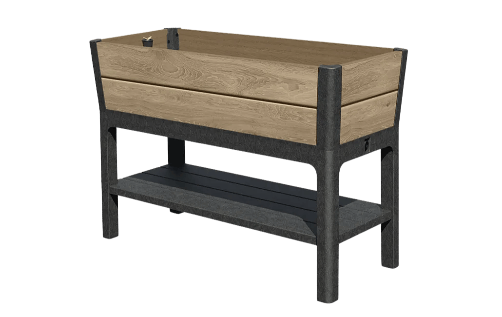 Signature 29 Gallon Elevated Garden Bed Ashwood Brown - Keter Canada