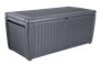 ארגז אחסון סומטרה ראטן 511 ליטר - אפור כהה