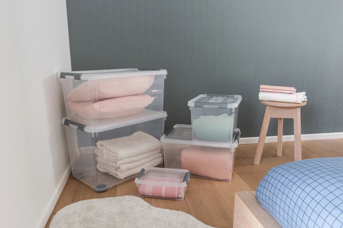 Handy+ Opbergbox 15L - Transparant