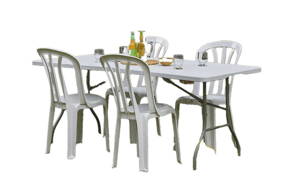 סט אירוח - 4 אקסטרא לכל מטרה - לבן